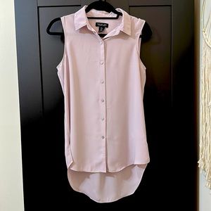 Lilac Sleeveless Blouse